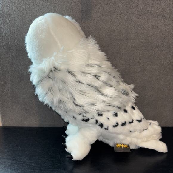 Harry Potter's Owl Hedwig, White Owl Plush, Noble Collection 10" Wizarding World - Picture 4 of 9